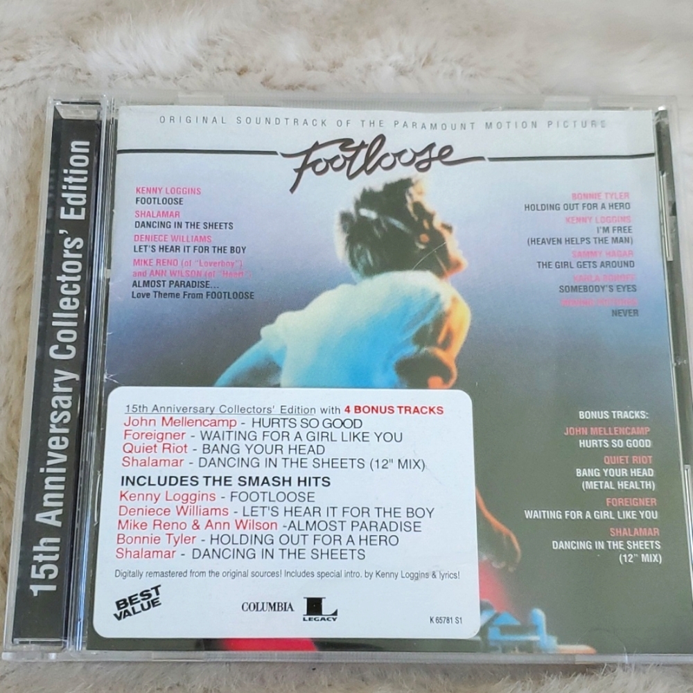 CD, Footloose Movie Soundtrack, 15th Anniversary Collectors' Edition